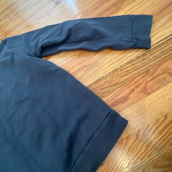 A.P.C. Sweater Womens XL Blue Crewneck Long Sleeve Cotton Pullover Sweatshirt - Picture 12 of 14